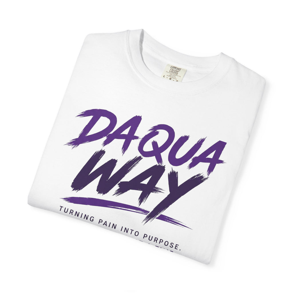 Da Qua Way Awareness T-Shirt — Educate. Advocate. Prevent. Save Lives.