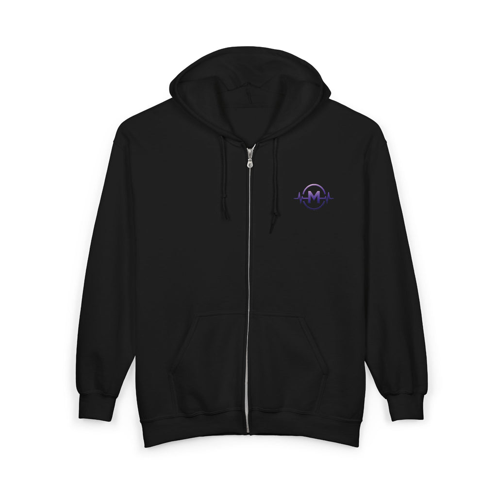Marquavies Bernard Broughton Foundation Zip Hoodie — Charity Support Sweatshirt