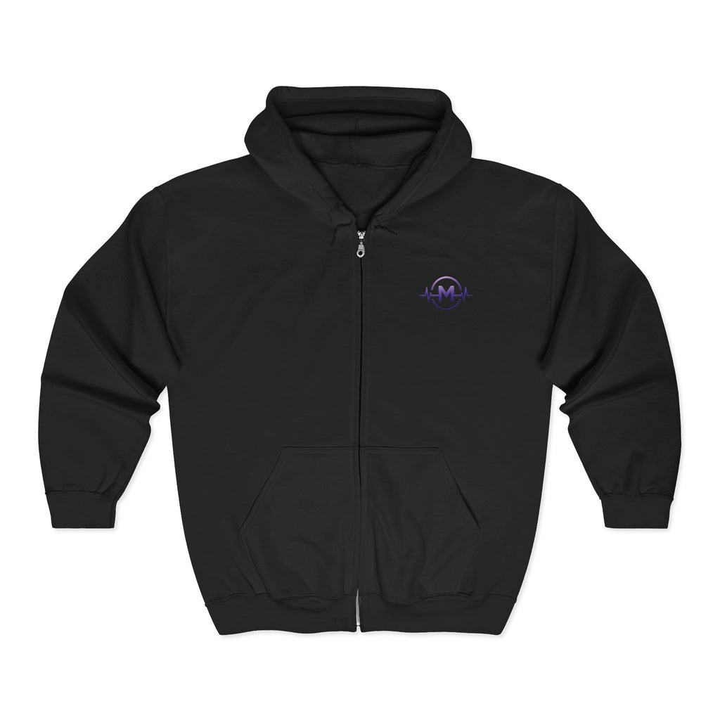 Marquavies Bernard Broughton Foundation Zip Hoodie — Charity Support Sweatshirt