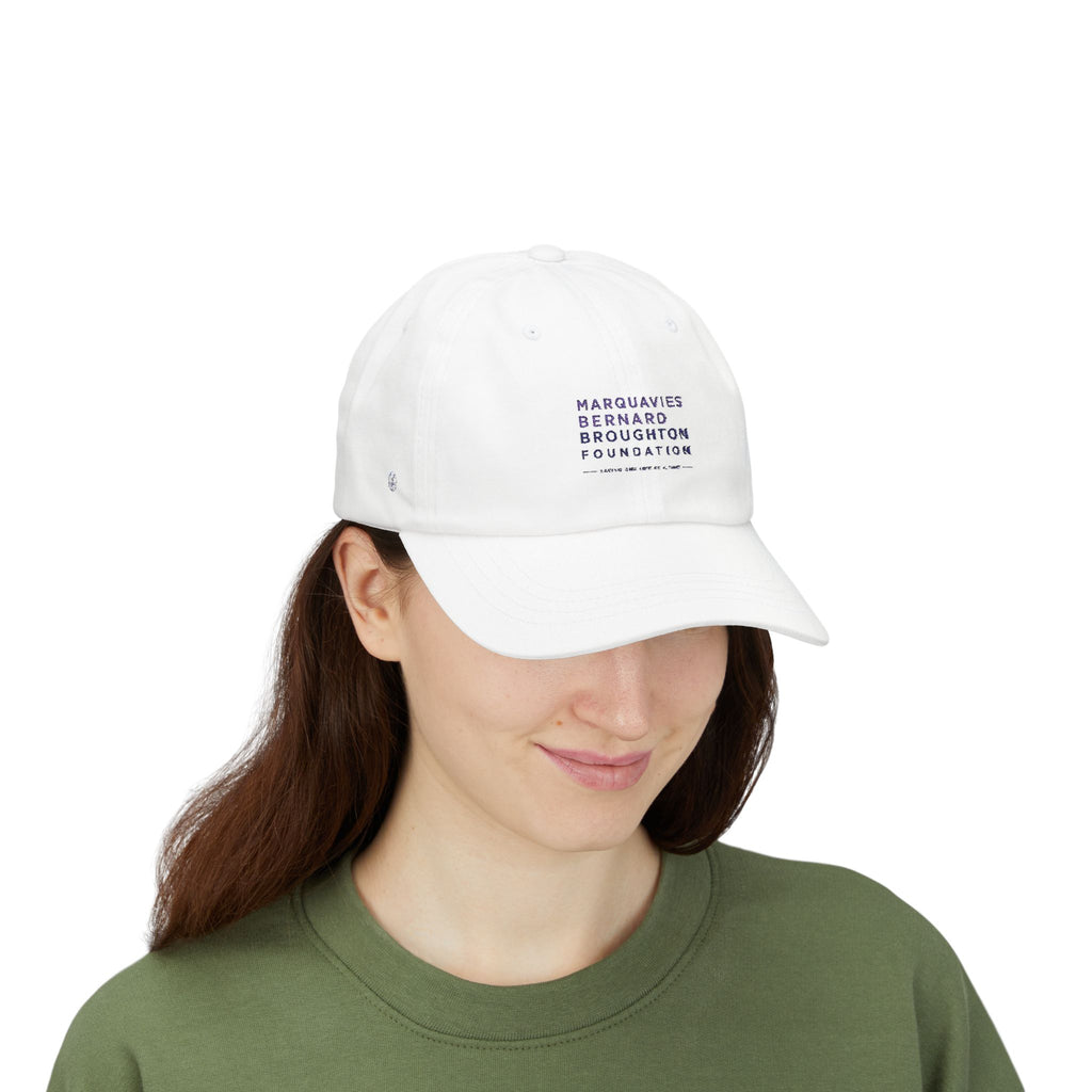 Classic Dad Cap — Marquavies Bernard Broughton Foundation Embroidered Cap