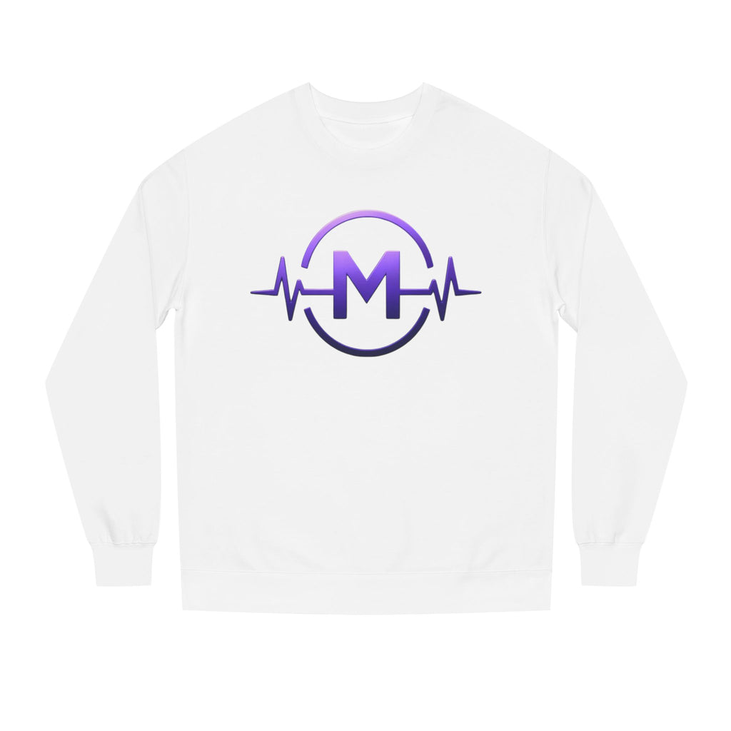 Marquavies Bernard Foundation Crewneck Sweatshirt — M Pulse Logo Charity Apparel