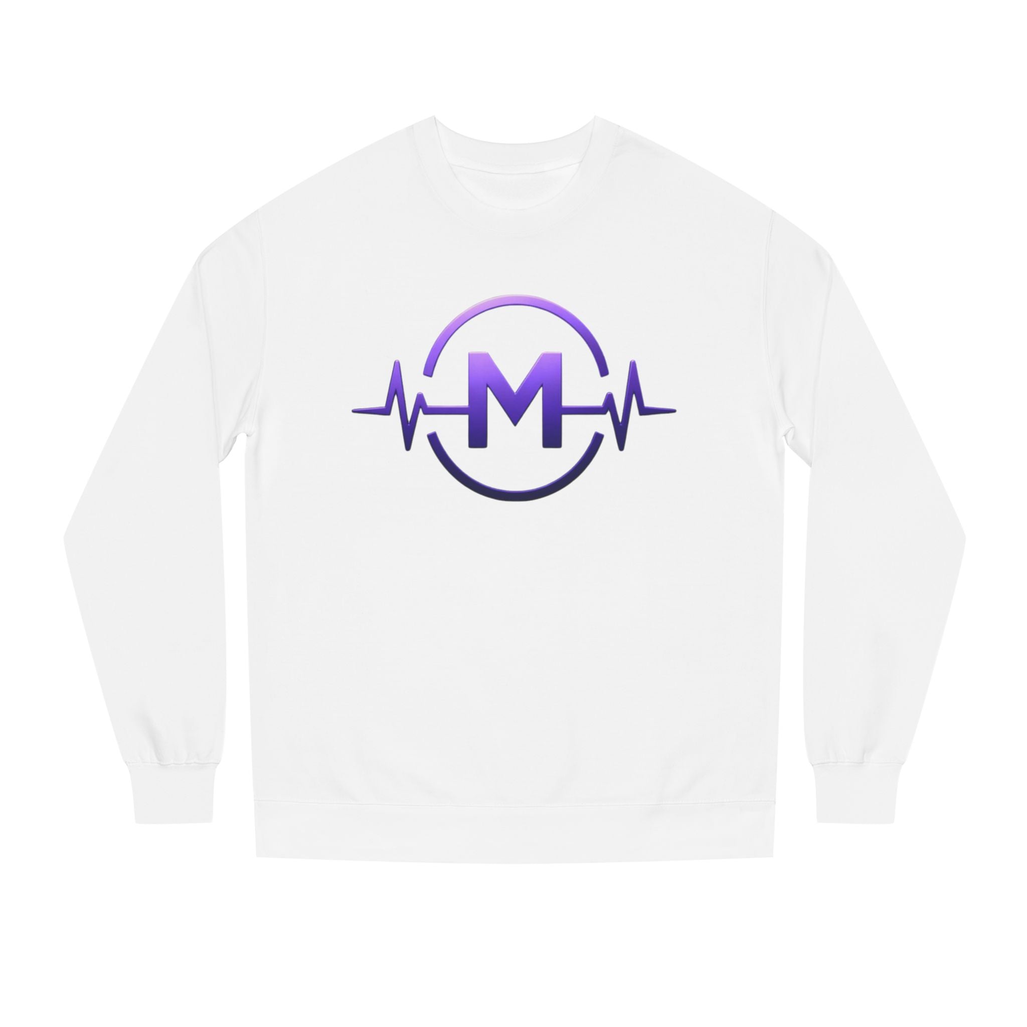 Marquavies Bernard Foundation Crewneck Sweatshirt — M Pulse Logo Charity Apparel