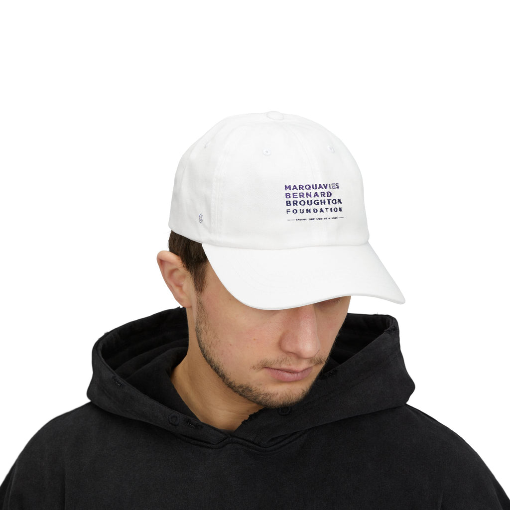 Classic Dad Cap — Marquavies Bernard Broughton Foundation Embroidered Cap