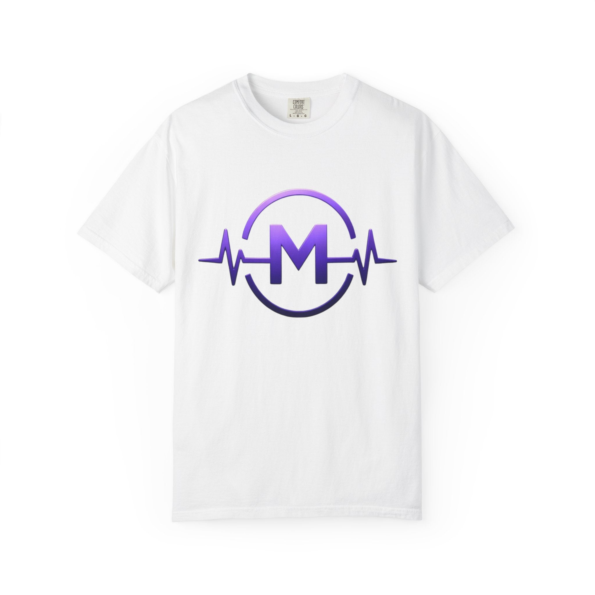 Marquavies Bernard Broughton Foundation T-Shirt — Logo Tee with Heartbeat ‘M’