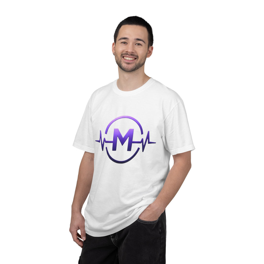 Marquavies Bernard Broughton Foundation T-Shirt — Logo Tee with Heartbeat ‘M’