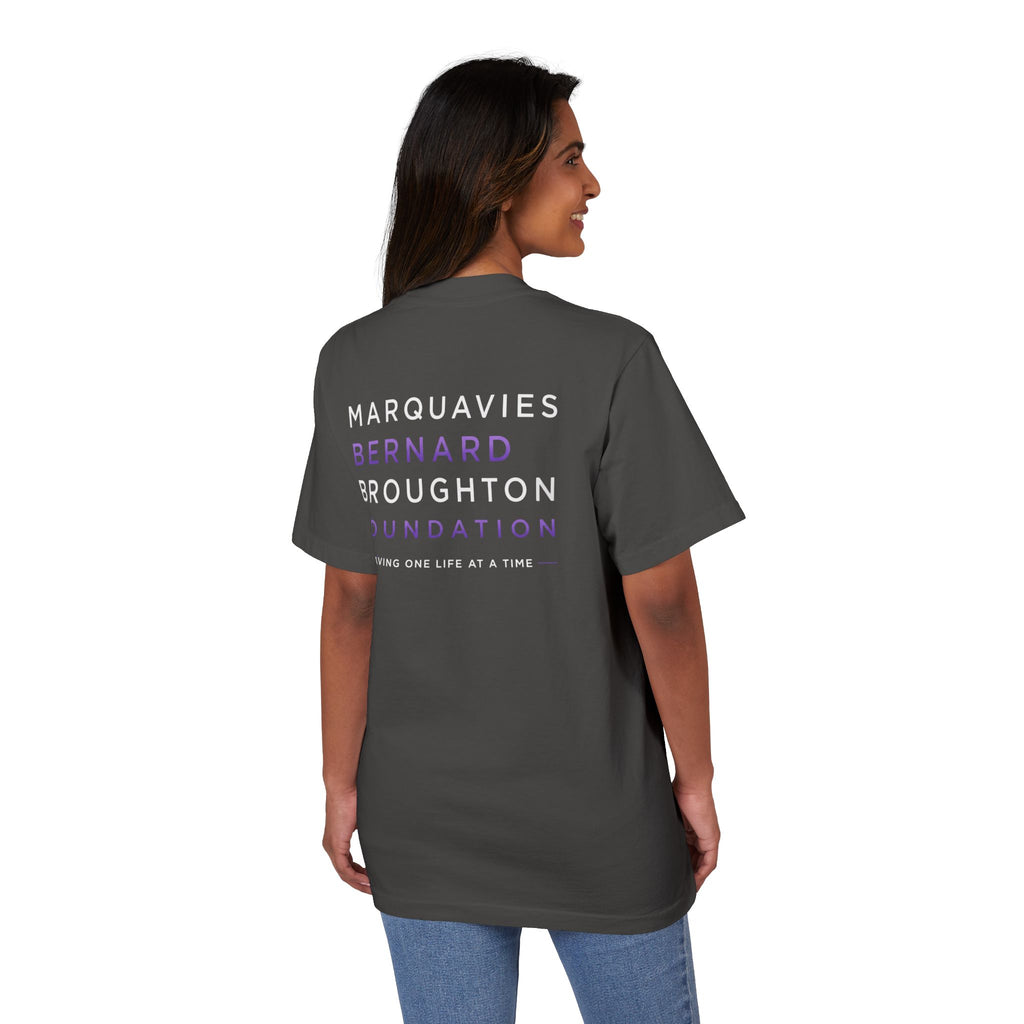 Charity Logo T-Shirt — Marquavies Bernard Broughton Foundation (Saving One Life At A Time)
