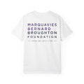 Marquavies Bernard Broughton Foundation T-Shirt — Logo Tee with Heartbeat ‘M’
